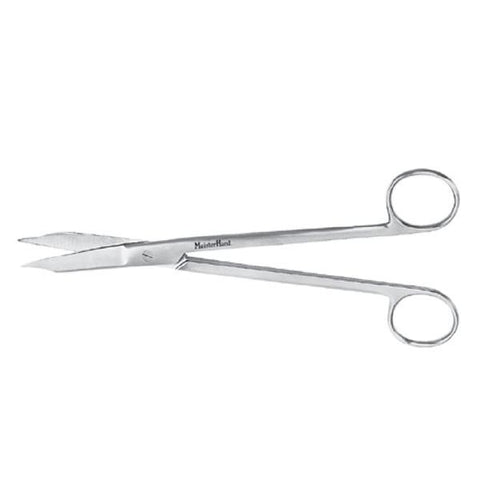 Miltex Scissors Operating Martin Meister-Hand 8" Serrated Stainless Steel Each - Integra Miltex - MH27-1000