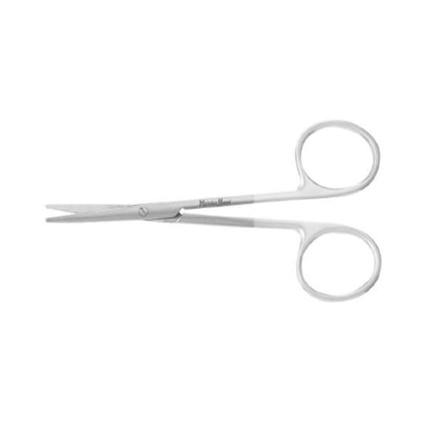 Miltex Scissors Strabismus Meister-Hand 4-1/2" Straight Tungsten Carbide Each - Integra Miltex - MH5-312TC