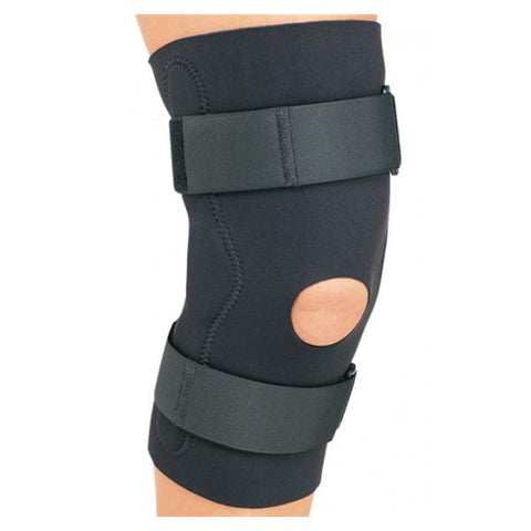 DJO, Inc Support Sleeve Adult Knee 1/8" Neoprene Black Size Medium Universal Each - 79-82165