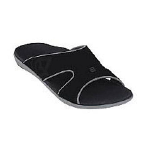 Four Foot LLC Sandal Total Support Kholo PU Nubuck Carbon/Pewter Size 12 1/Pr - 3945012