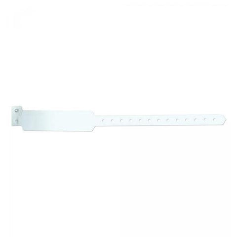 Precision Dynamics Corp. Wristband Identification Sentry SuperBand Poly White Adult 500/Bx - 5040-11-PDM