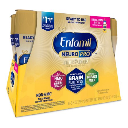 Mead Johnson Infant Formula Enfamil NeuroProâ„¢ 8 oz. Bottle Ready to Use M-1206984-0110 | Each