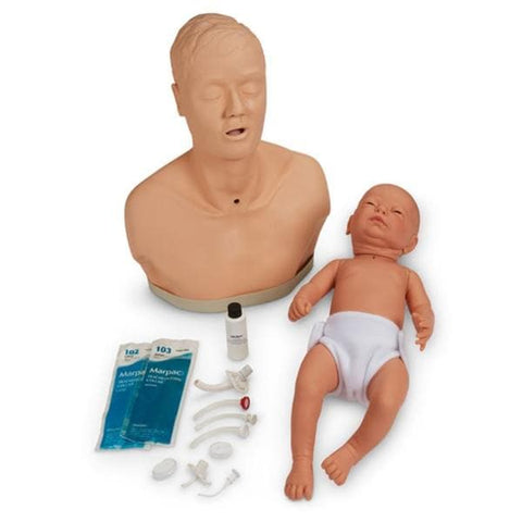 Nasco Healthcare, Inc Simulator Set Trng Life/form Adlt/Inf Patient Education Tracheostomy Care 1/St - LF01159