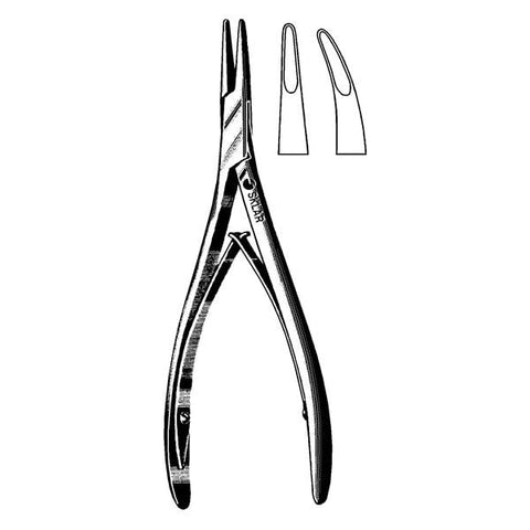 Sklar Instruments Rongeur Lempert 6-1/4" Curved Stainless Steel Each - 47-2468