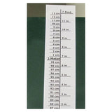 Pedia Pals LLC Chart Height Laminated Vinyl 7' Each, 5 Each/CA - 100104