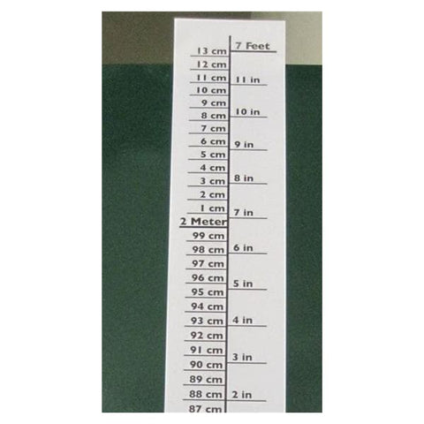 Pedia Pals LLC Chart Height Laminated Vinyl 7' Each, 5 Each/CA - 100104