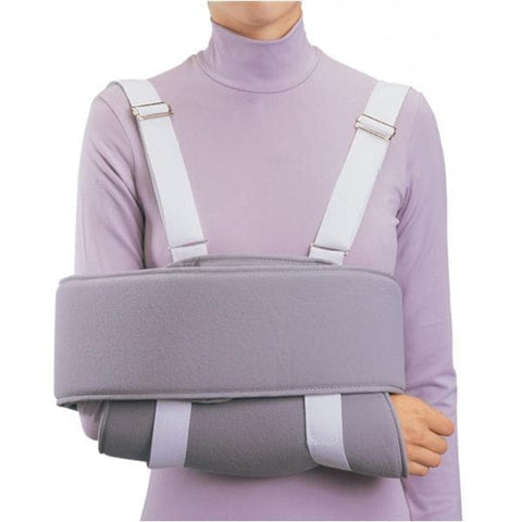 DJO, Inc Sling & Swathe Immobilizer Adult Over-The-Shoulder Fm/Pl Gry Sz OSFA Univ Each - 79-84230