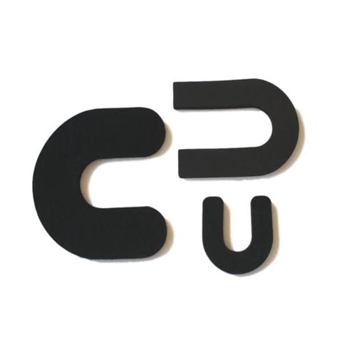 Aetna Felt Corporation Pad Orthopedic Ankle Foam 4.80x3.57" 1/4" Thick Black 100/Bg - 900641