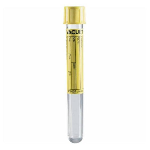 Greiner Vacuette Vacuette Urine Collection Tube Polyethylene 6.5mL Round Bottom 50/Pk - 22040126