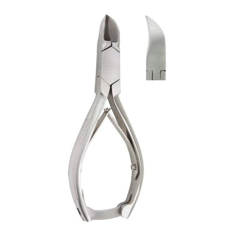 Miltex Nipper Nail Vantage 5-5/8" Concave Jaw Double Spring Stainless Steel Each - Integra Miltex - V940210