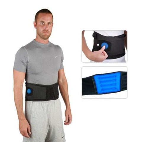 Ossur America Support Inflatable Formfit Back Black/Blue Size 2X-Large Each - Royce Medical - 209139