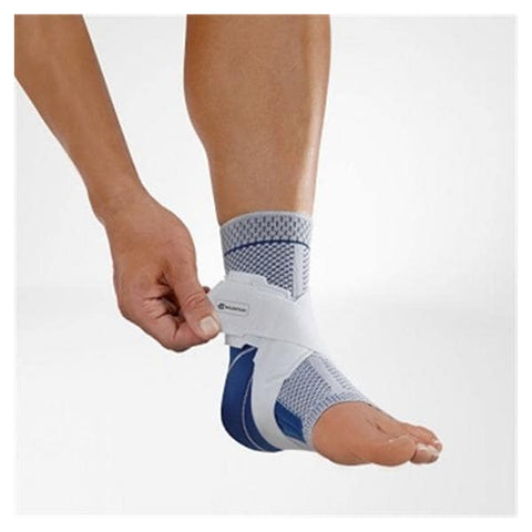 Bauerfeind USA, Inc Brace Sports Malleotrain S Ankle Elastic/Knit Titan/Blue Size 4 9-9-7/8" Left Each - 11000000000000