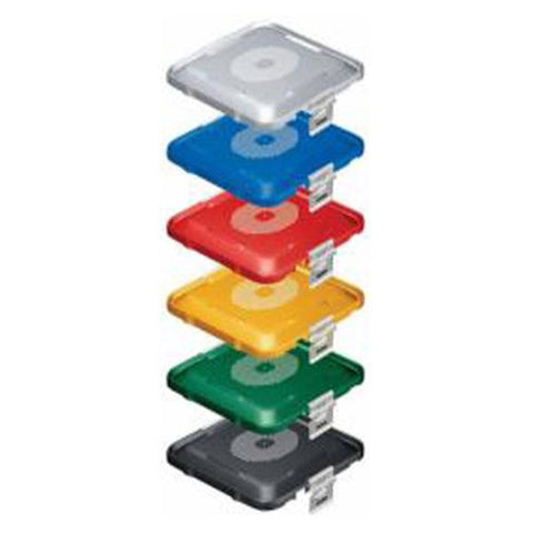 Miltex Lid Sterilization Container 3/4 Size Each - Integra Miltex - 750520