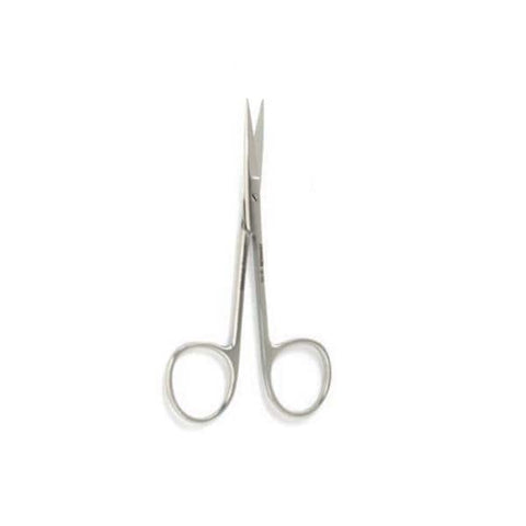 Derron Surgical Instruments Scissors Iris 4" Straight Stainless Steel Each - 12-110