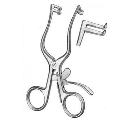Miltex Retractor Paparella-Weitlaner 5" Semi-Sharp Each - Integra Miltex - 11-625