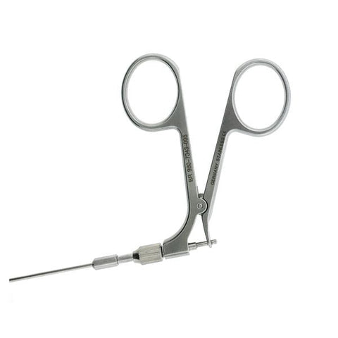 BR Surgical, LLC Scissors Hysteroscopy 13-3/8" Smooth Semi-Rigid 5Fr Stainless Steel Each - BR980-7343-005
