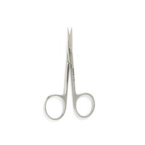 Derron Surgical Instruments Scissors Iris 3-1/2" Straight Stainless Steel Each - 12-106