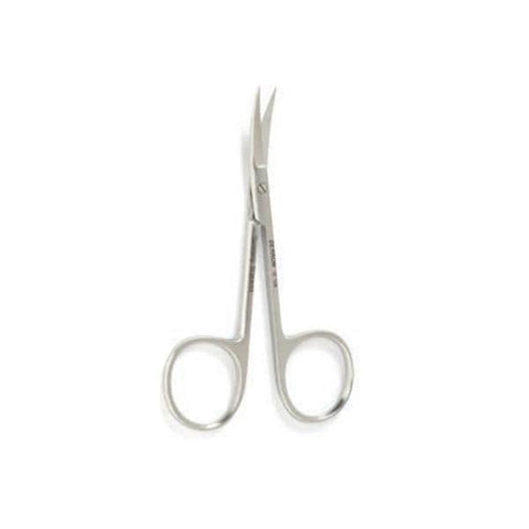 Derron Surgical Instruments Scissors Iris 3-1/2" Curved Stainless Steel Each - 12-108