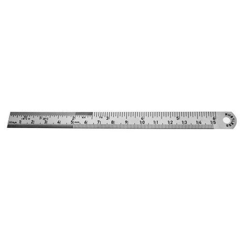 BR Surgical, LLC Ruler 6" Stainless Steel Each - BR02-34015