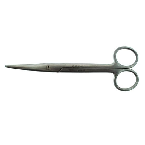 BR Surgical, LLC Scissors Mayo-Stille 6-3/4" Blunt/Blunt Smooth Curved Stainless Steel Each - BR08-17117
