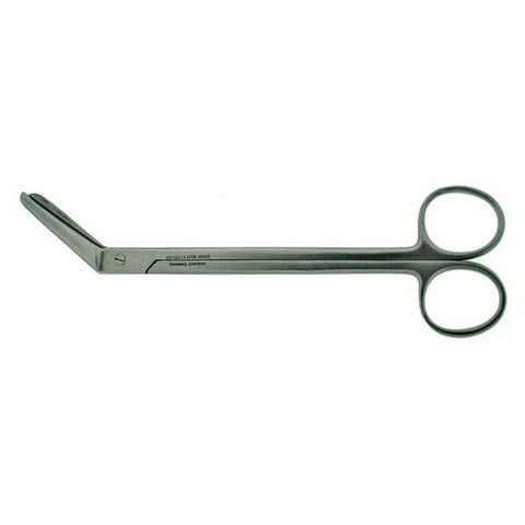 BR Surgical, LLC Scissors Episiotomy Braun-Stadler 8-3/4" Blunt/Blunt Smooth Angled SS Each - BR08-56022