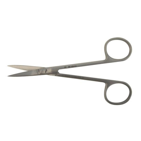 BR Surgical, LLC Scissors Wagner 4-3/4" Sharp/Sharp Smooth Straight Stainless Steel Each - BR08-82412