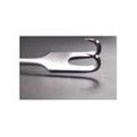 BR Surgical, LLC Retractor Rake 6" Rigid/Sharp 1 Prong Stainless Steel Each - BR18-22001