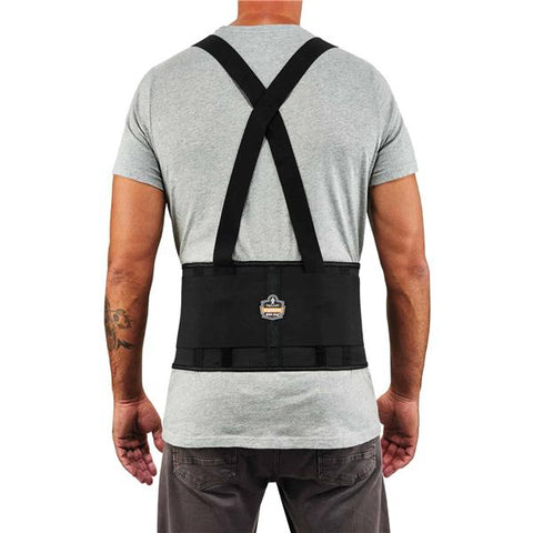 Ergodyne Corporation Support ProFlex 1650 Back Elastic Black Each - 11097