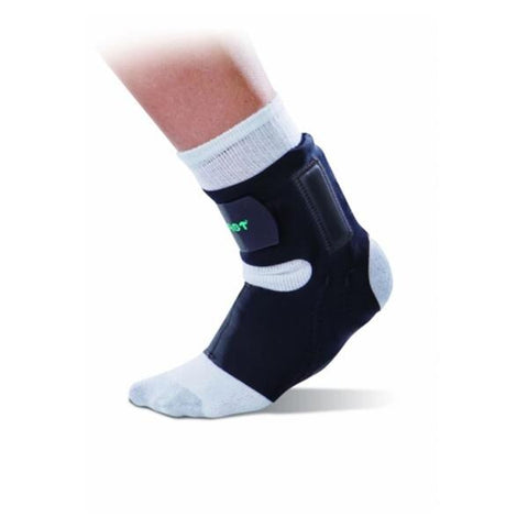 DJO, Inc Cast AirHeel Air Men 11.5+/Women 13+ Adult Heel Black Size Large Universal Each - 09BL