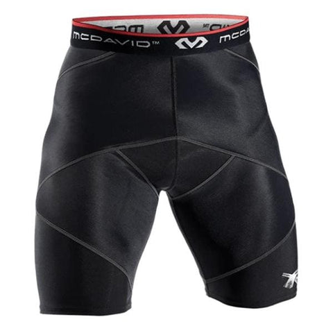 Shock Doctor Inc Shorts Compression Cross Compression Black Size Large 1/Pr - 8200-L-B