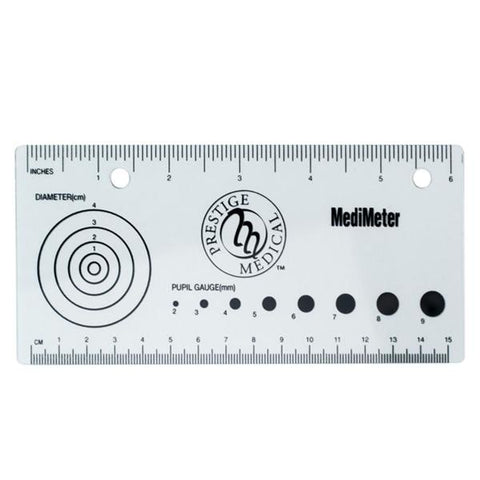 Prestige Medical Corp Ruler 6" Plastic Clear Each - 49