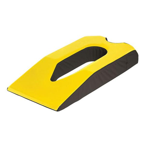 Alimed, Inc Positioner Prone Ali-Lite Flt Btm Viscoelastic Polymers Blk/Ylw 44x20.5x5.5 Each - 937887