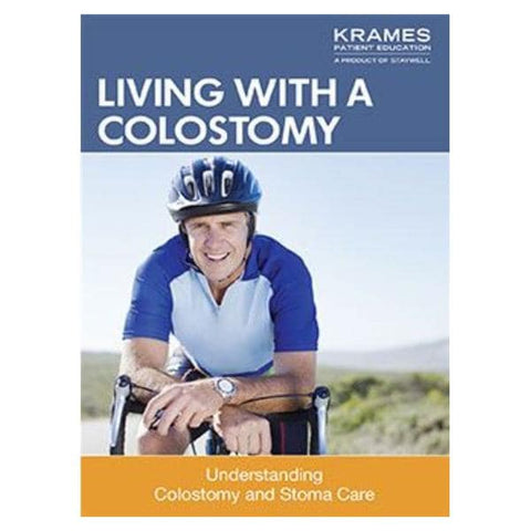 Krames Communications Booklet Educational Living With Your Colostomy Eachch - 12104