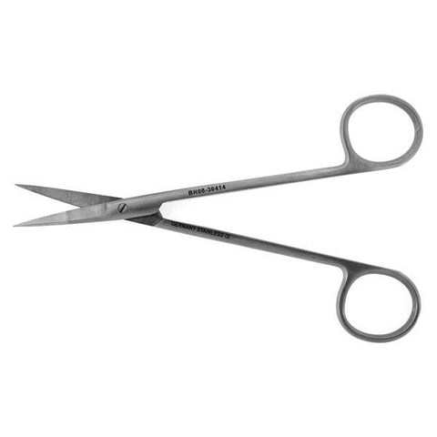 BR Surgical, LLC Scissors Joseph 5-1/2" Sharp/Sharp Smooth Straight Stainless Steel Each - BR08-30414