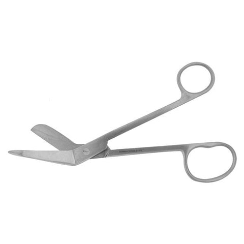BR Surgical, LLC Scissors Bandage Lister 8" Angled Stainless Steel Each - BR08-90320