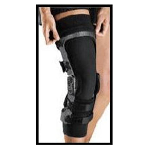 DJO, Inc Sleeve Suspension ACL Everday Adult Knee Neoprene Black Size Large Universal Each - 11-0122-4