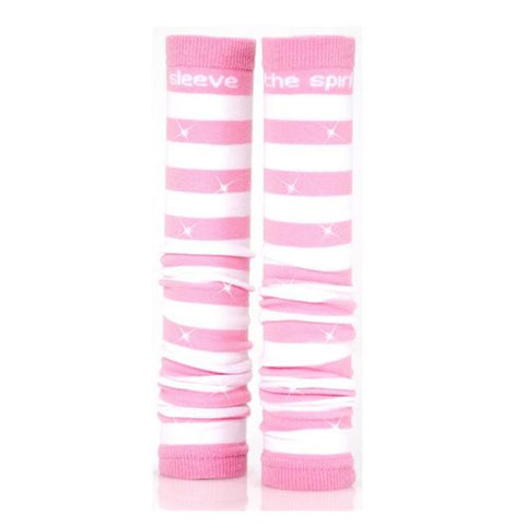 Walt USA LLC Sleeve Med Nylon / Spandex Fair Isle Pink / White Medium 1/Pr - SS10W014BL