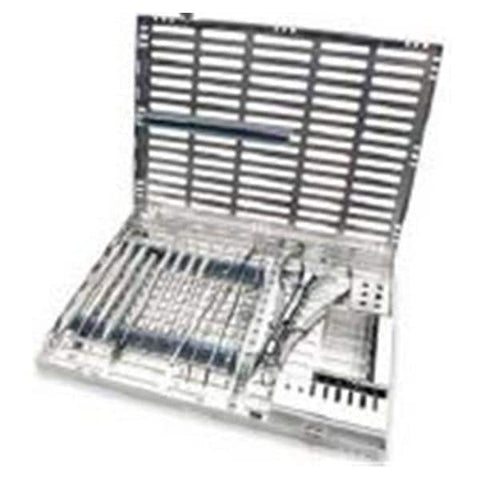 Hu Cassette Instrument IMS Stainless Steel 8x11" 12-INS Black Each - Friedy (Hufriedy) - IM4127