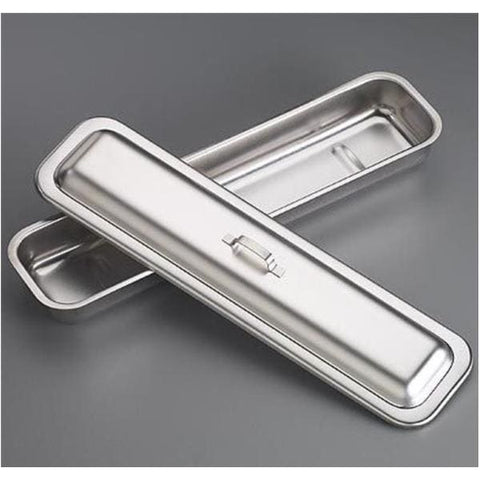 Sklar Instruments Lid Instrument Tray Stainless Steel 8-3/4x3-1/4" Each - 20729
