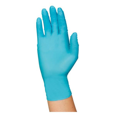 S2S Global Gloves Exam PremierPro Plus Powder-Free Nitrile Latex-Free Large Blue 2000/Ca - 5044