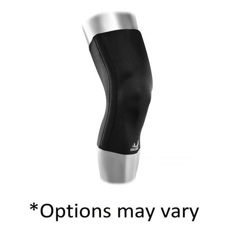 Cropper Medical Brace Compression Knee Skin Standard Knee Bioskin Black Size Large Each - 41103