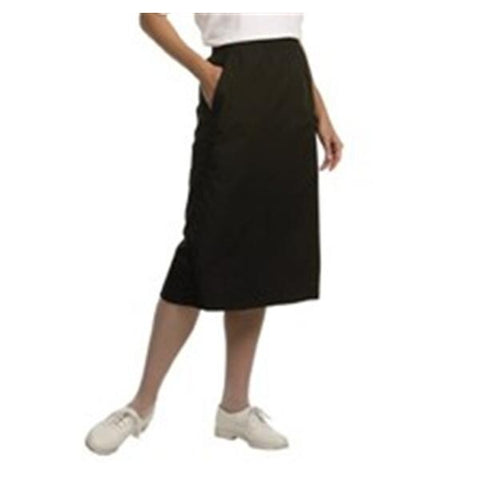 Fashion Seal Skirt 65% Polyester / 35% Cotton Black Medium 2 Pockets Each - 7209-M