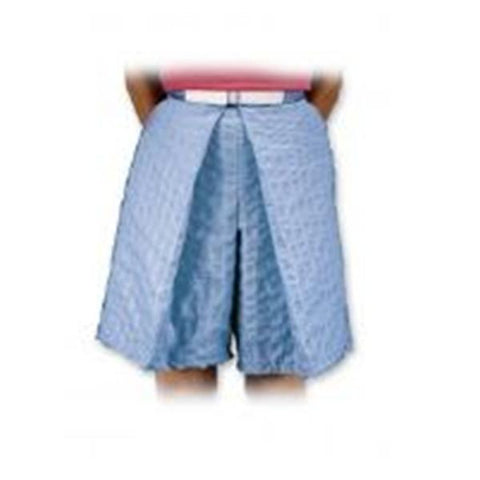 Core Products Shorts Patient Cotton / Poly Seersucker Unisex Blue 3X Large Non Reversible Each - PRO-956-3XL