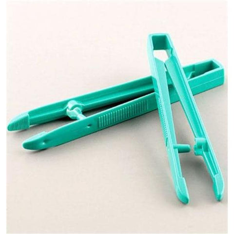 Sklar Instruments Forcep Dressing 5" Blunt Tip Serrated Straight Plastic Disposable 100/Ca - 96-2917