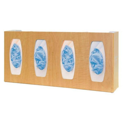 Bowman Medical Products Glove Box Holder Mounting Wire Quad Maple Each - GL040-0223