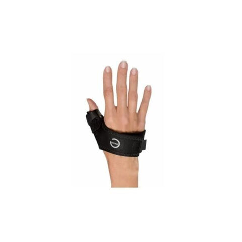 DJO, Inc Spica Stabilizer Adult Short Wrist/Thumb Black Size X-Small Left Each - 212-31-1111