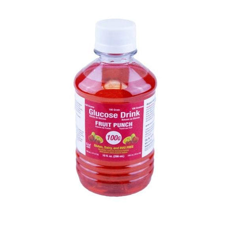 Aero Med Glucose Tolerance Beverage Fruit Punch 100gm 24/Ca - BEV-FP-100