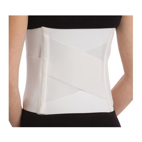 DJO, Inc Support Criss-Cross Adult Lumbar Sacral Elstc Wht Sz OSFA Universal Each - 79-89040