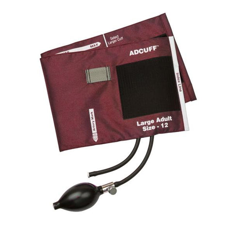 American Diagnostic Corp. Inflation System BP Adcuff F/ Mrcrl 34-50 Adlt 12 Arm 50cm/25 Burg Eachch - 865-12XBD