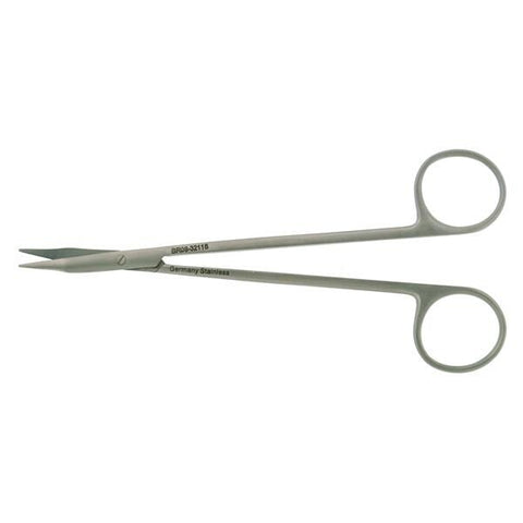 BR Surgical, LLC Scissors Dissecting Reynolds (Jamison) 6" Blunt/Blunt Smooth Curved SS Each - BR08-32115